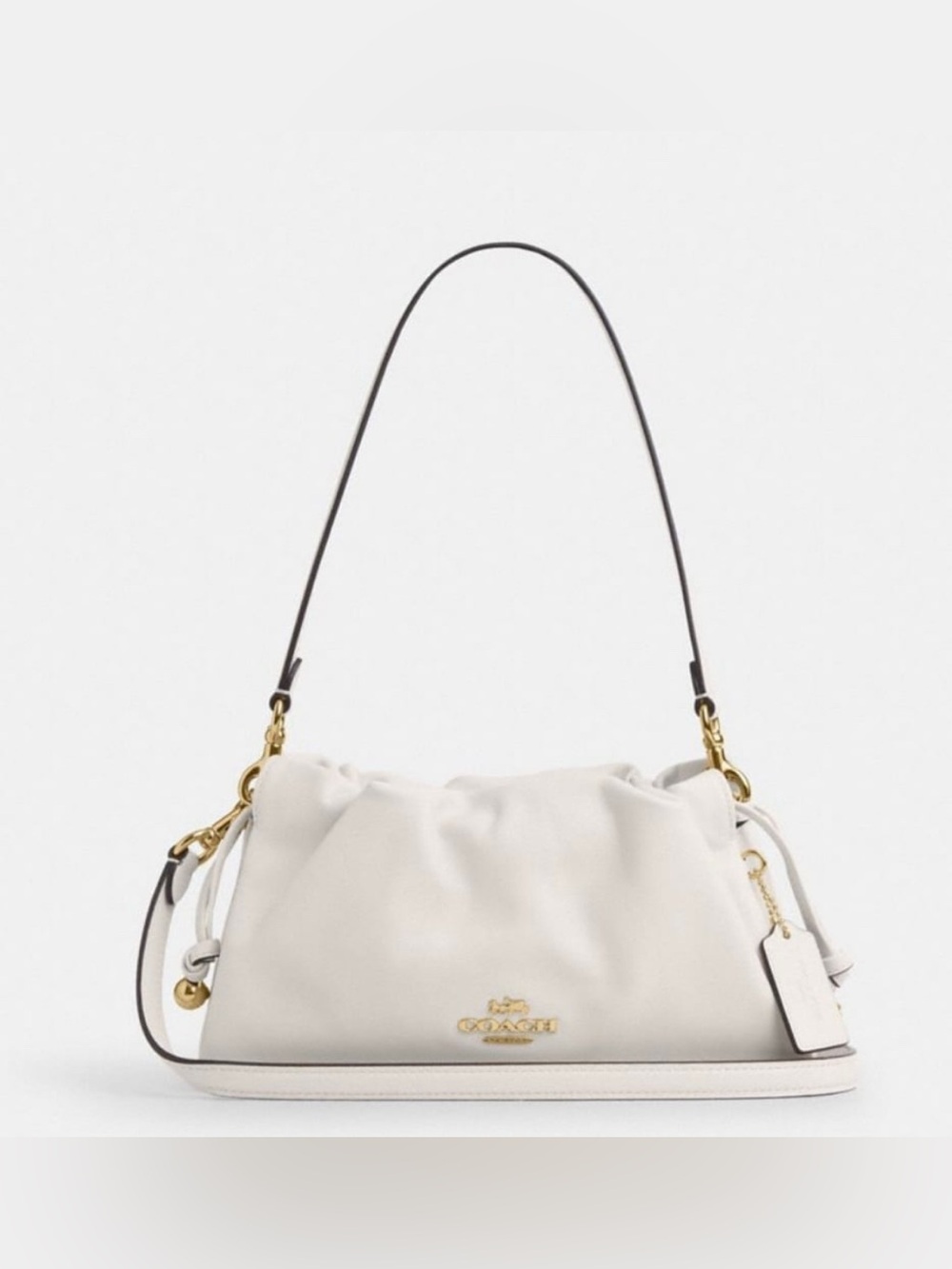 Coach Faye Shoulder Bag CV529 NWT New In Chalk Wear 3 Ways